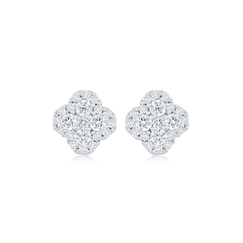 CLOVER STUDS, MEDIUM