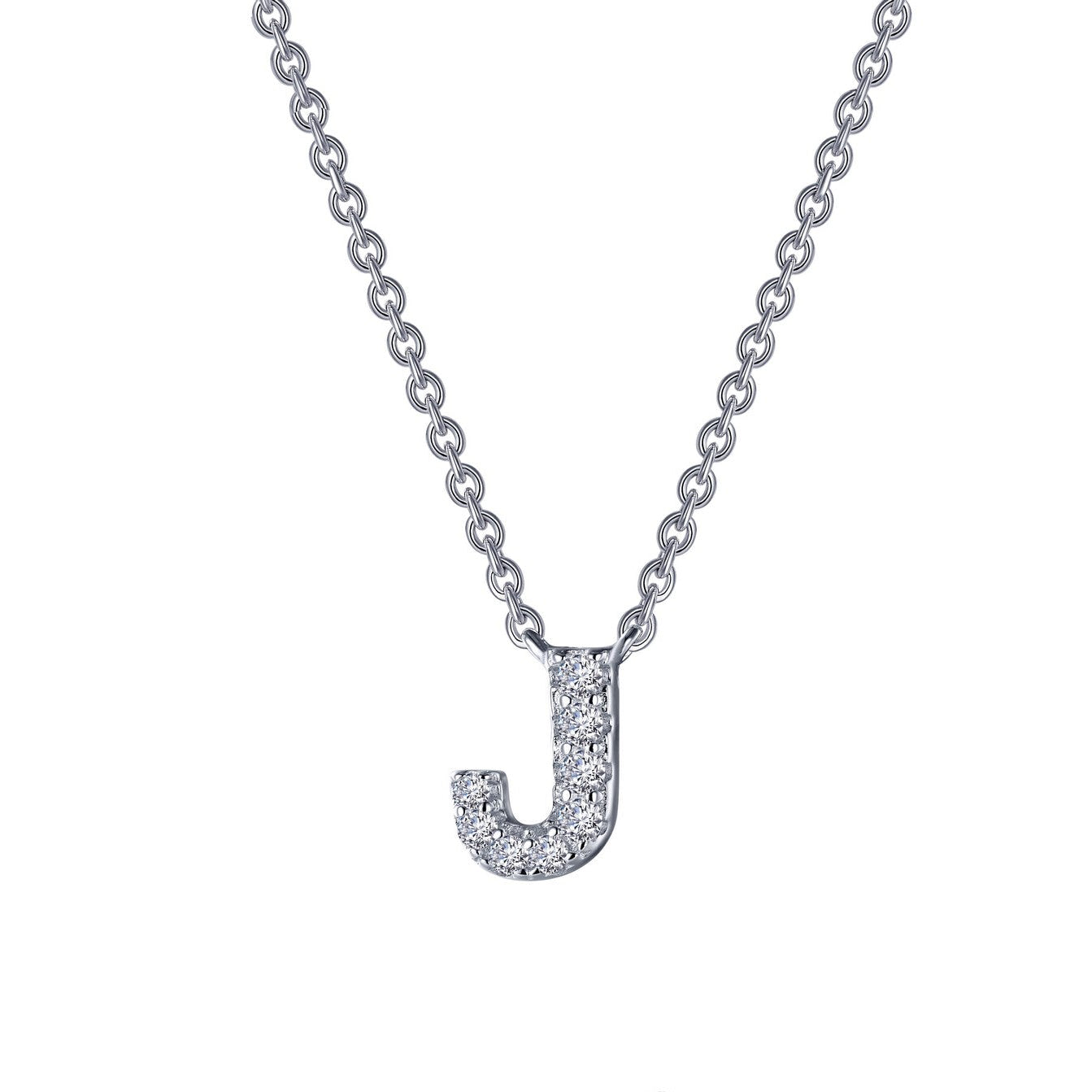 LETTER J PENDANT NECKLACE
