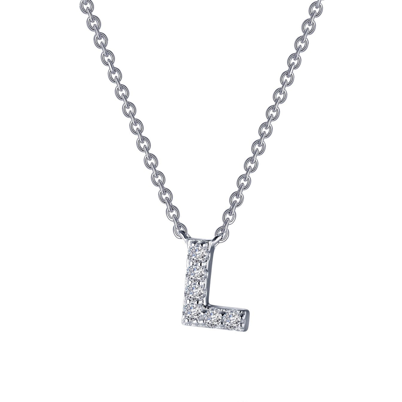 LETTER L PENDANT NECKLACE