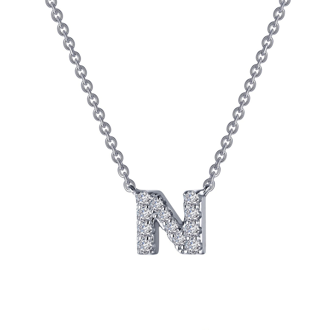 LETTER N PENDANT NECKLACE