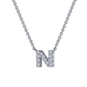 LETTER N PENDANT NECKLACE