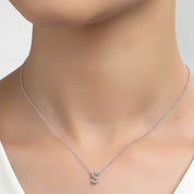 LETTER S PENDANT NECKLACE