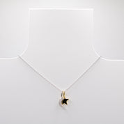 MOON & STAR CHARM NECKLACE