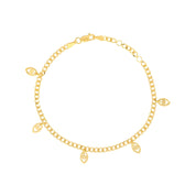 EVIL EYE CURB BRACELET
