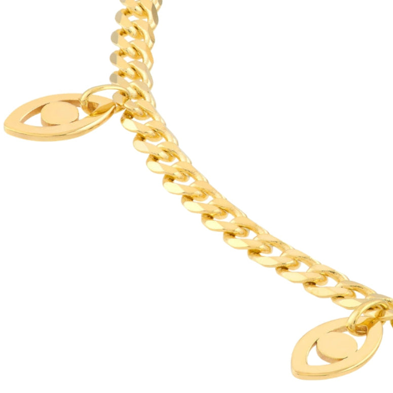 EVIL EYE CURB BRACELET