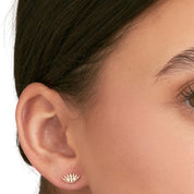 EYE STUD EARRINGS, SMALL