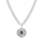 EYE MEDALLION NECKLACE