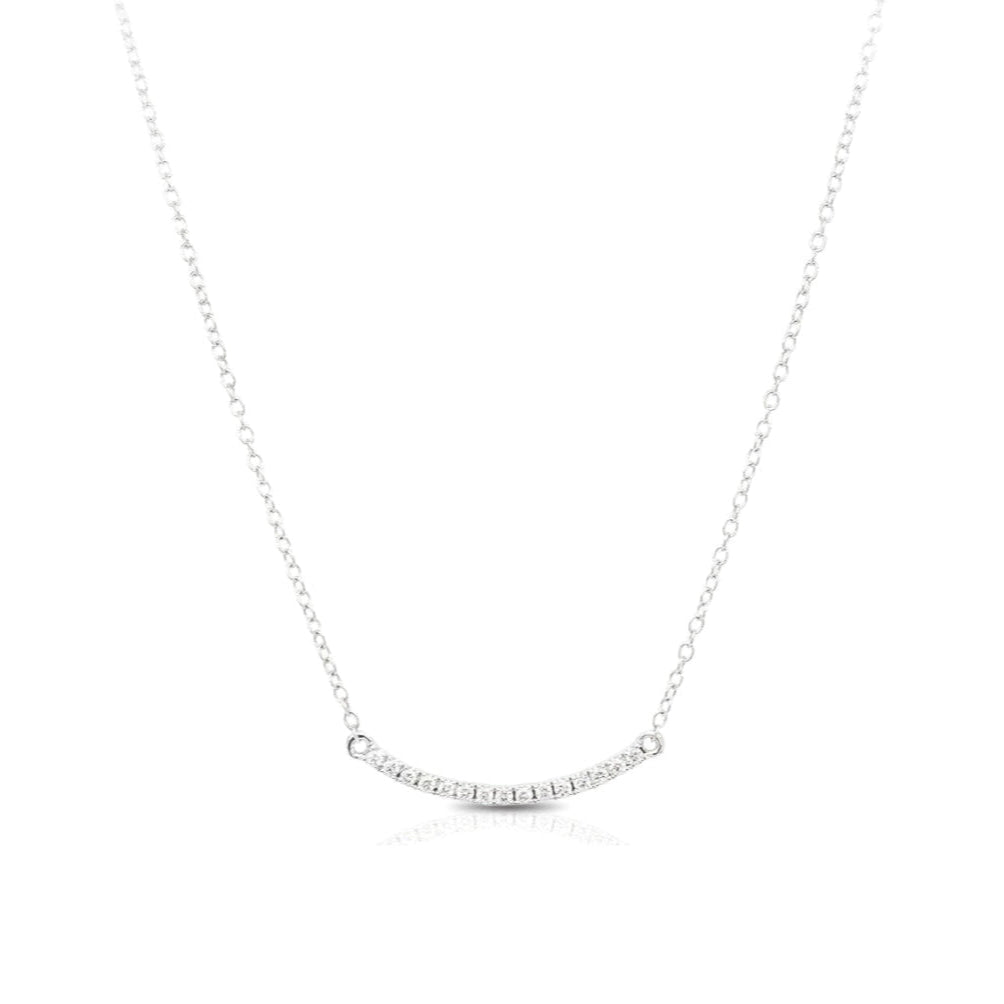 CURVED BAR NECKLACE