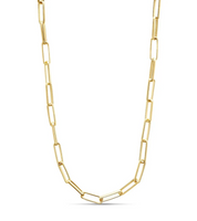 PAPERCLIP CHAIN NECKLACE