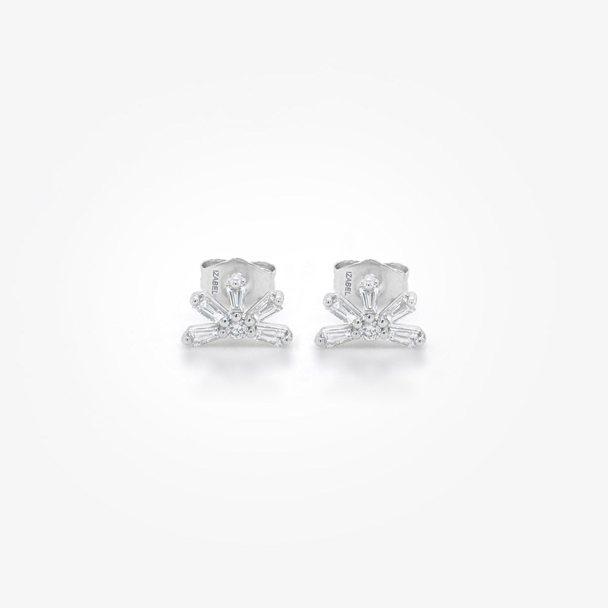 FANCY DIAMOND STUDS, SMALL