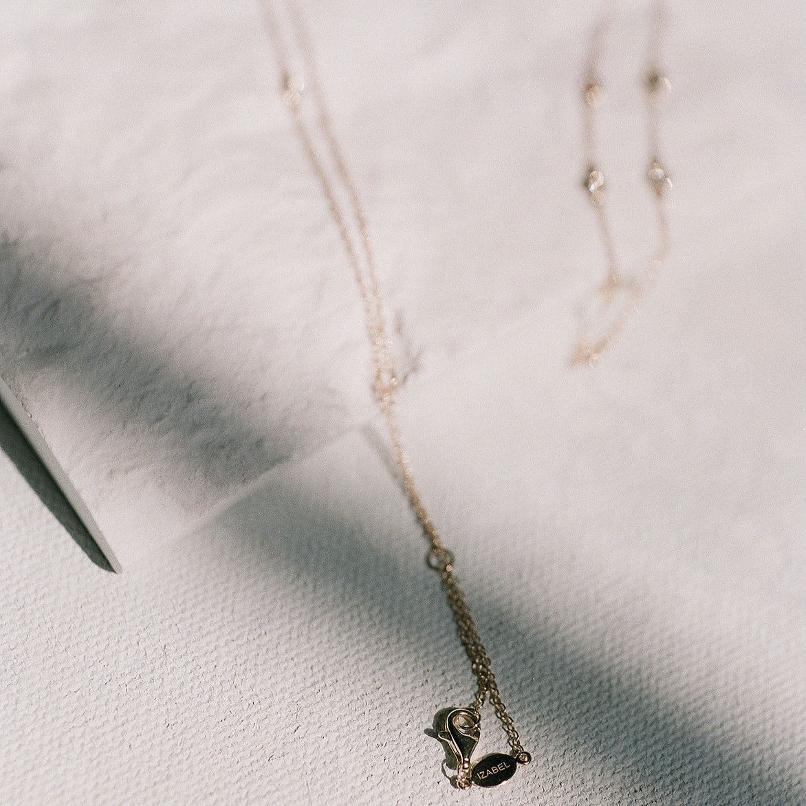 DIAMOND STATION NECKLACE
